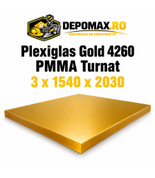 Plexiglas Gold 4260 PMMA turnat 3 x 1540 x 2030 mm